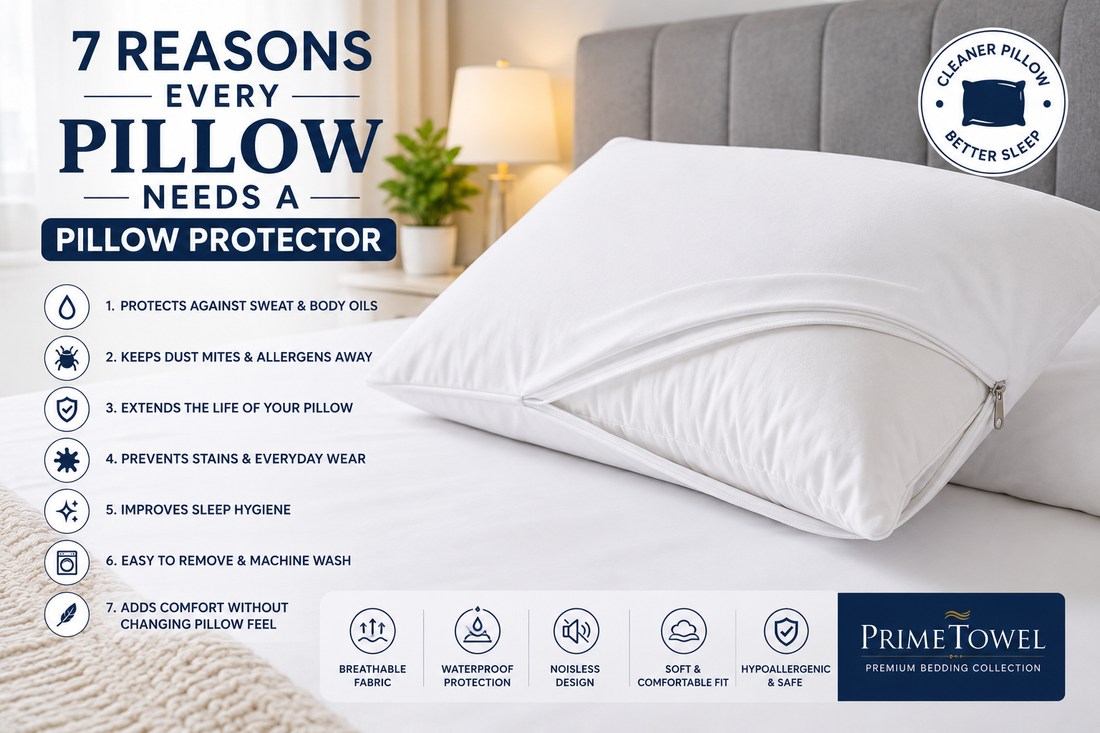 7 Reasons Every Pillow Needs a Pillow Protector