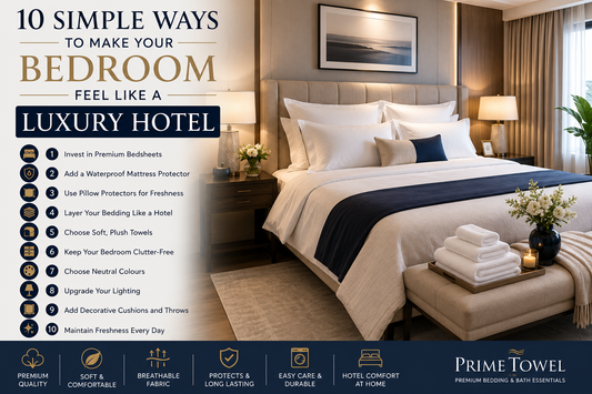 10 Simple Ways to Make Your Bedroom Feel Like a Luxury Hotel
