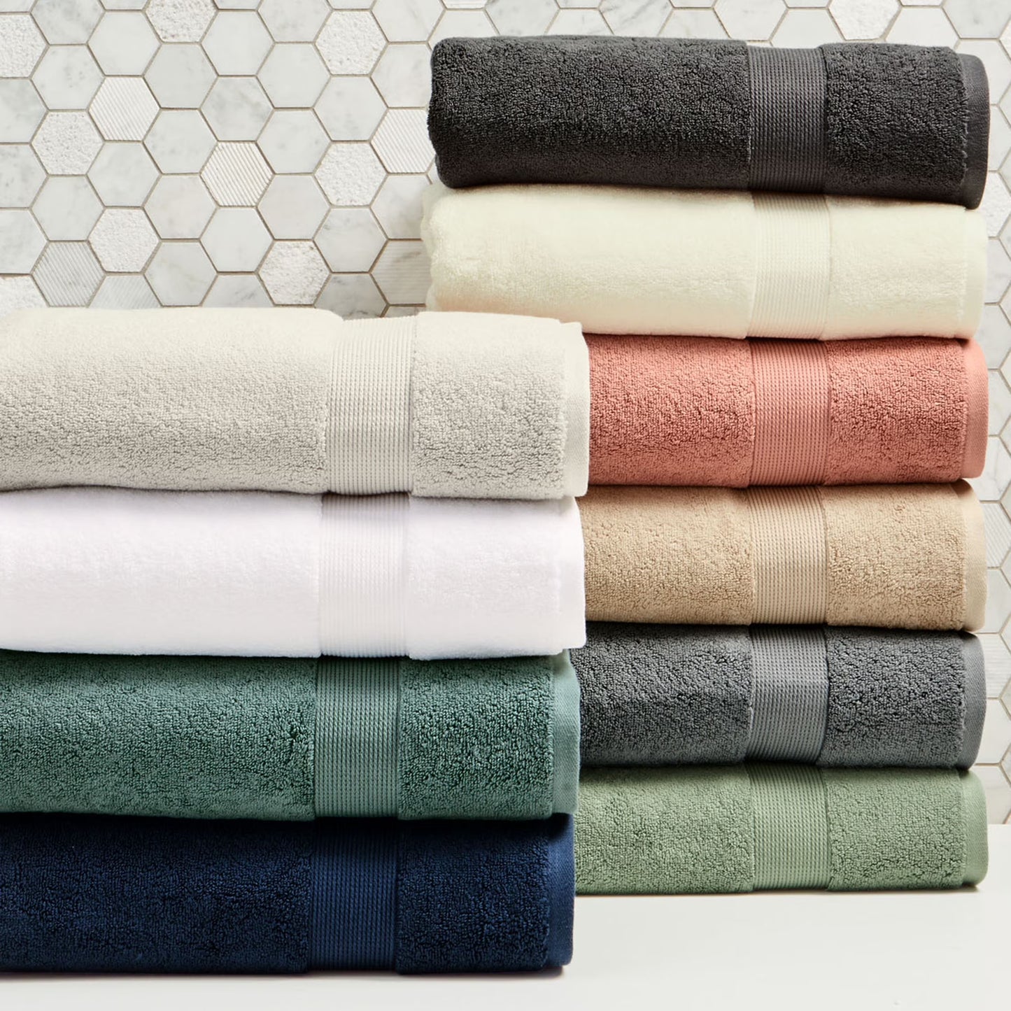 Signature Soft Solid Cotton Bath Towel – Old Rose | Ultra Absorbent, Plush & Luxury Feel