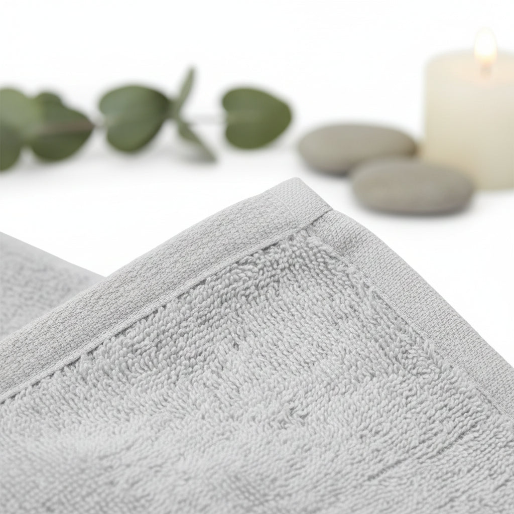 Luxury Turkish 4 Piece Towel Set, 100% Cotton Soft Absorbent  Towels for room