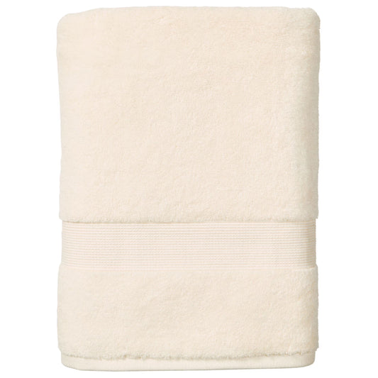 Signature Soft Solid Cotton Bath Towel – Vanilla Dream | Ultra Soft, Highly Absorbent, Luxury Bathroom Towel