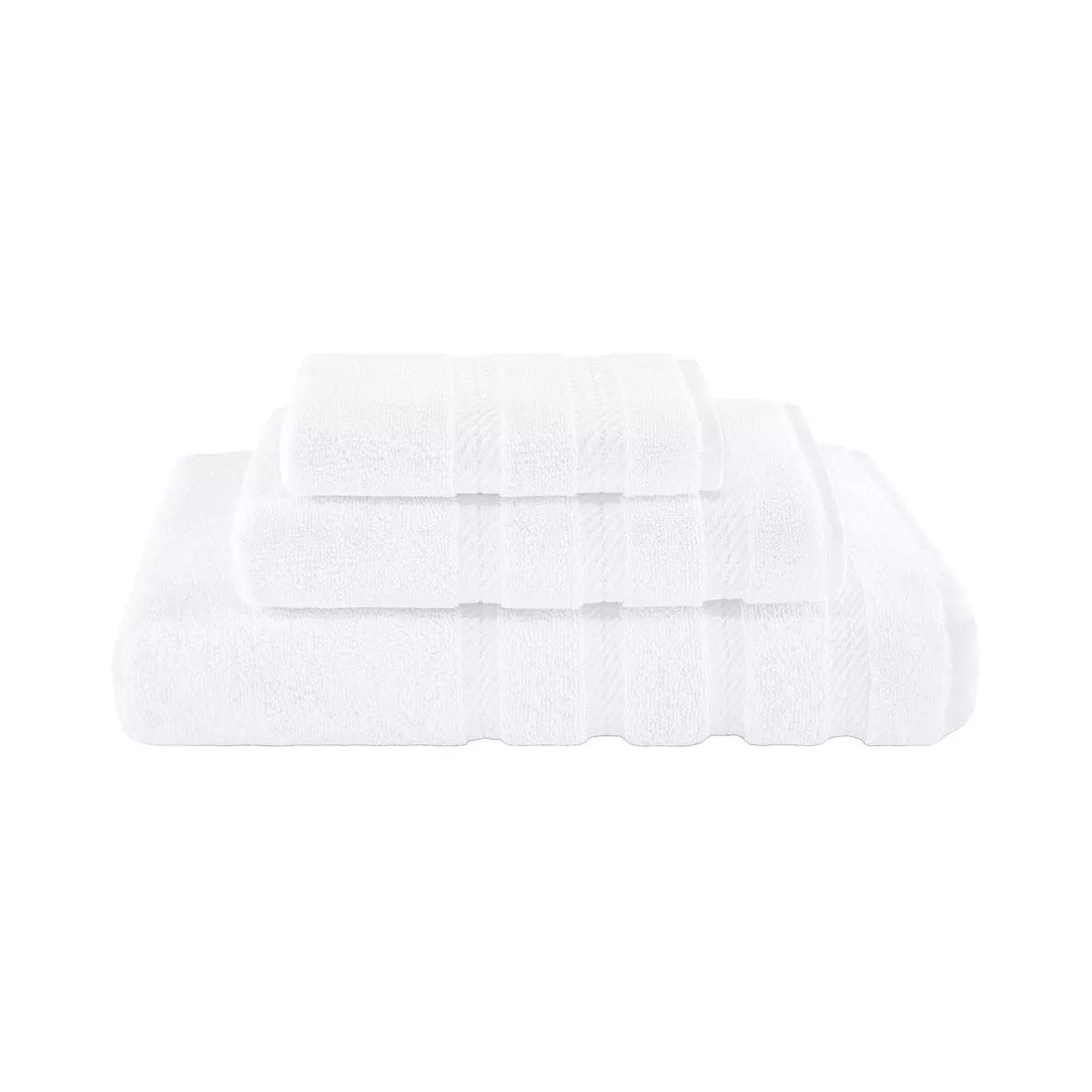 American Soft Linen Luxury Turkish 3 Piece Towel Set, 100% Cotton Soft Absorbent  Towels for room