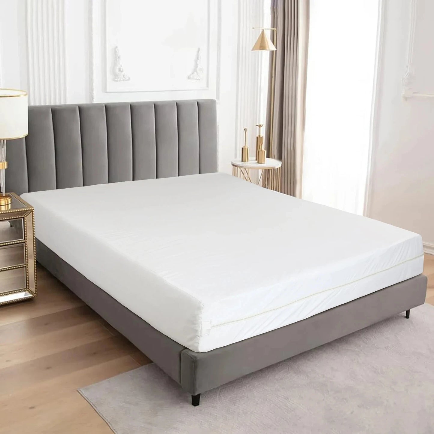 Waterproof Zippered Mattress Encasement Bed Bug Proof